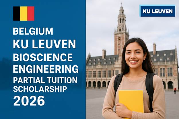 Belgium KU Leuven Bioscience Engineering Partial Tuition Scholarship 2026