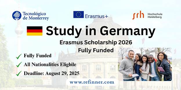 Germany Tecnológico de Monterrey Erasmus+ Scholarship 2026 (Fully Funded)