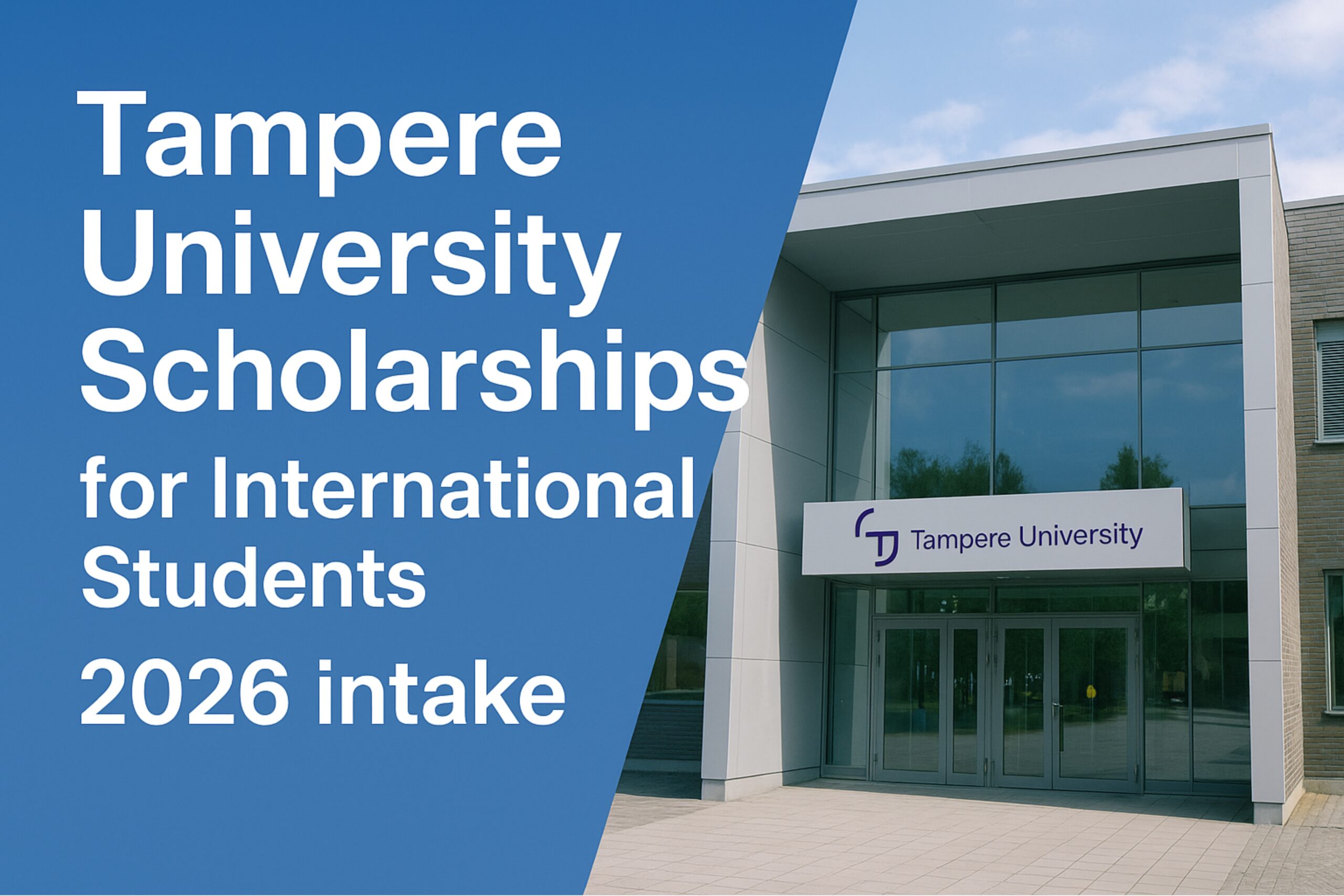 Tampere University Scholarships 2026 | Apply for International Student Funding