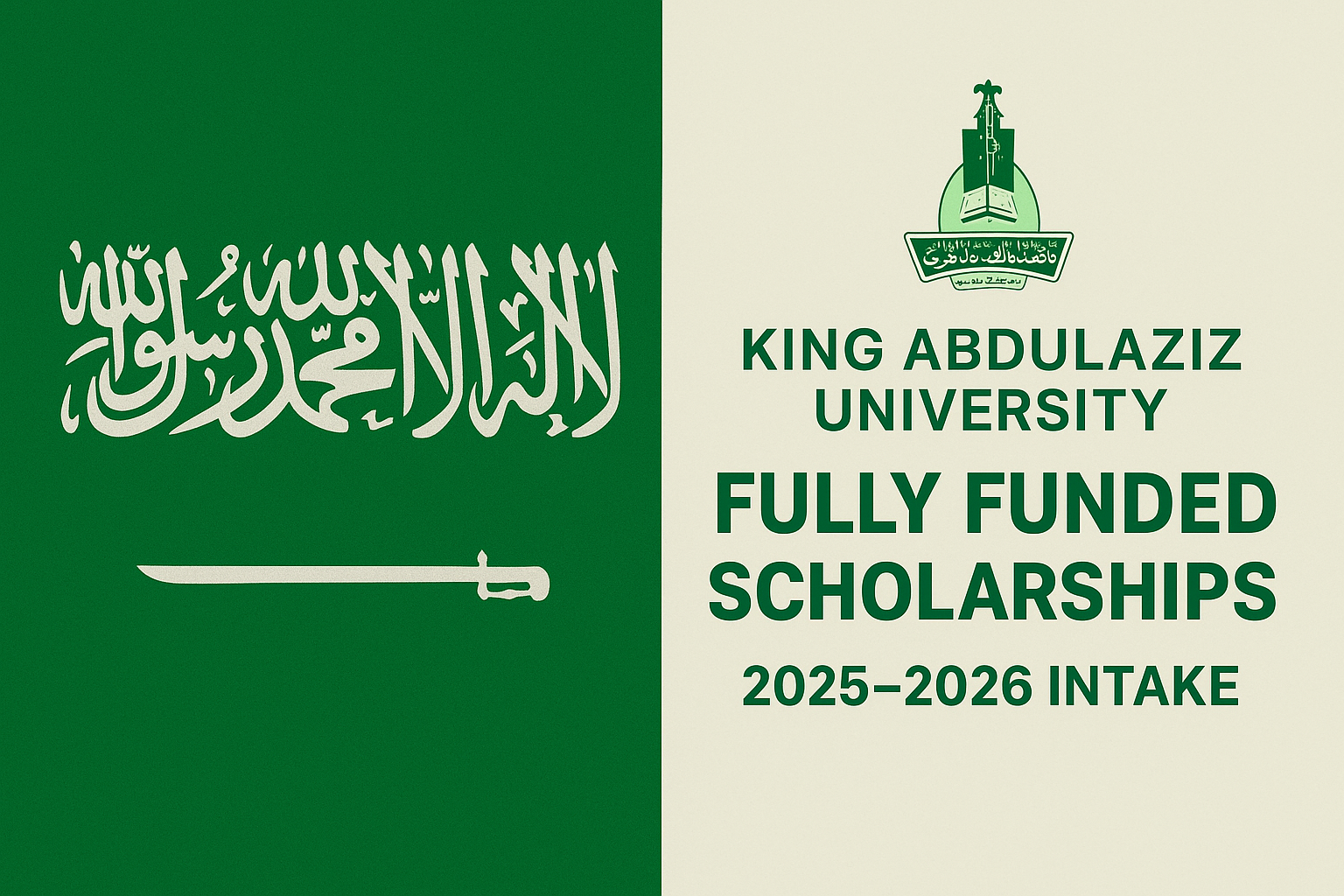 King Abdulaziz University Fully Funded Scholarships 2025–2026 | Study in Saudi Arabia